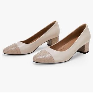 Rillsta Chunky Heels Pump Size 9 1/2